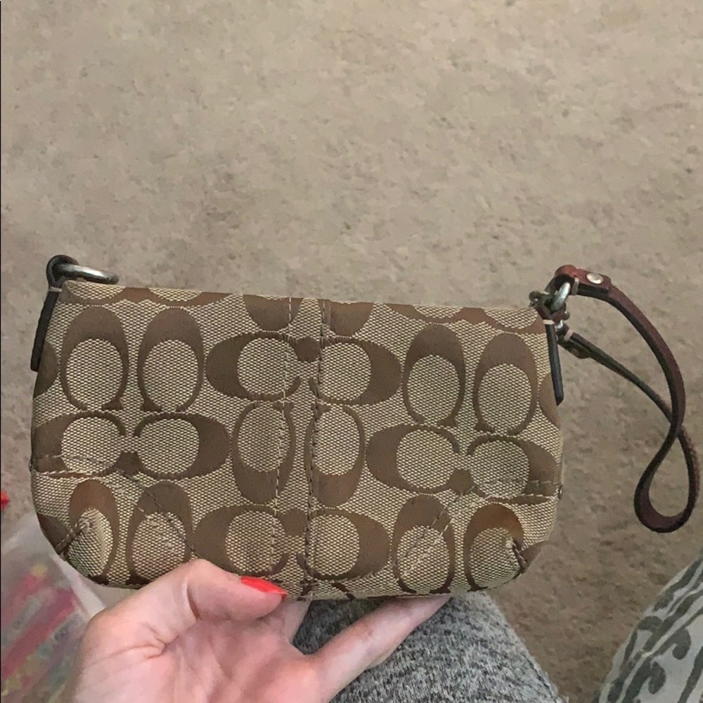 Coach wristlet